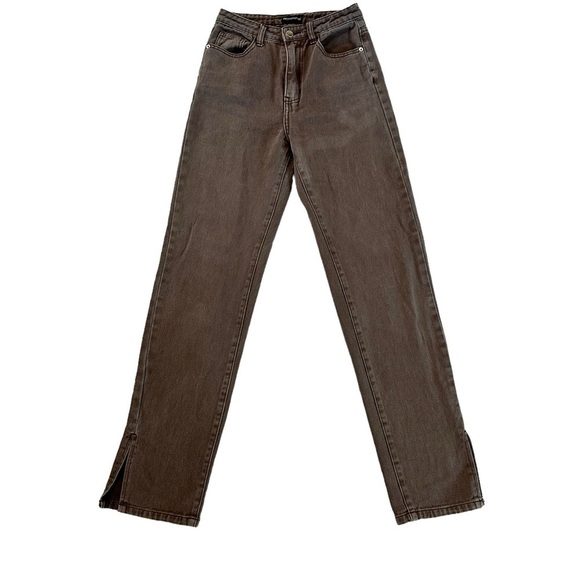 Pretty Little Thing Botton Side Slit Pants size 36 - Picture 16 of 16